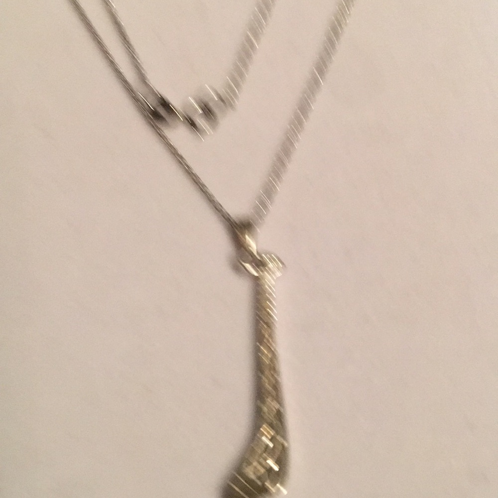 COPY - Irish Hurling Stick Pendent silver chain